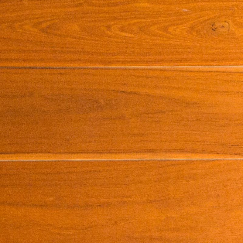 Teak Brunaktig - brunfarget Hånd - skrapet Click Solid Wood Flooring