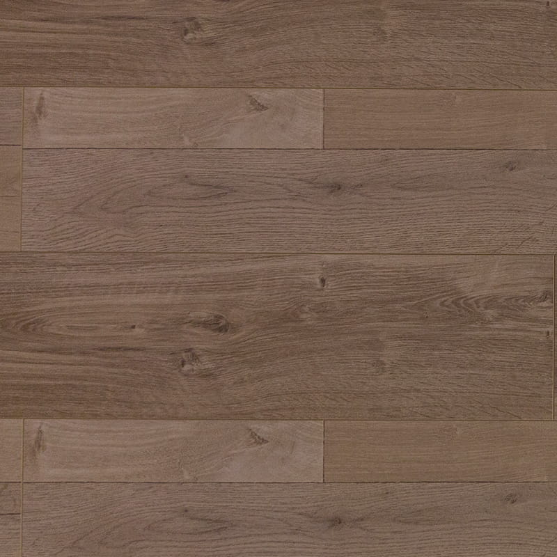 12mm Premium Laminat Lys Eik Tre Korn Glatt Overflate Klikk Gulv
