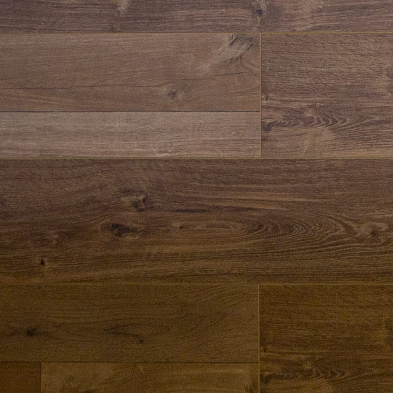 12 mm Premium laminat valnøttfarge glatt overflate Klikkgulv