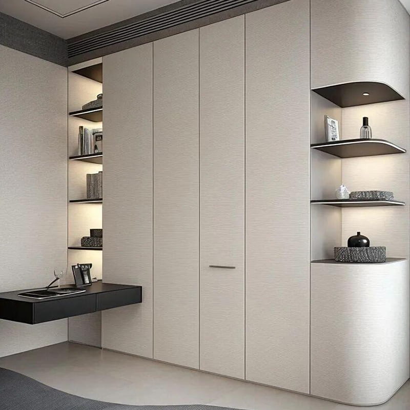 Aurora Modern Minimalist Invisible Groove Skreddersydd garderobe